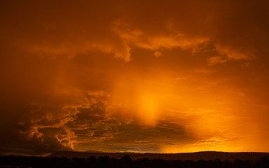 Stormy African Sunset 