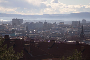 Oslo City skyline