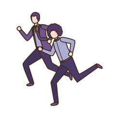 business men avatar character