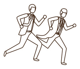 business men avatar character