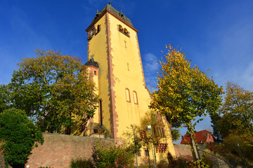 Fototapeta na wymiar Hanau-Großauheim Gustav-Adolf-Kirche 