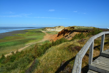 Fernblick über das Morsumer Kliff - Sylt Sommer 2018