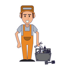 Car mechanic concept