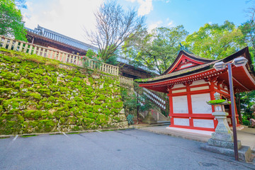 吉備津神社の風景