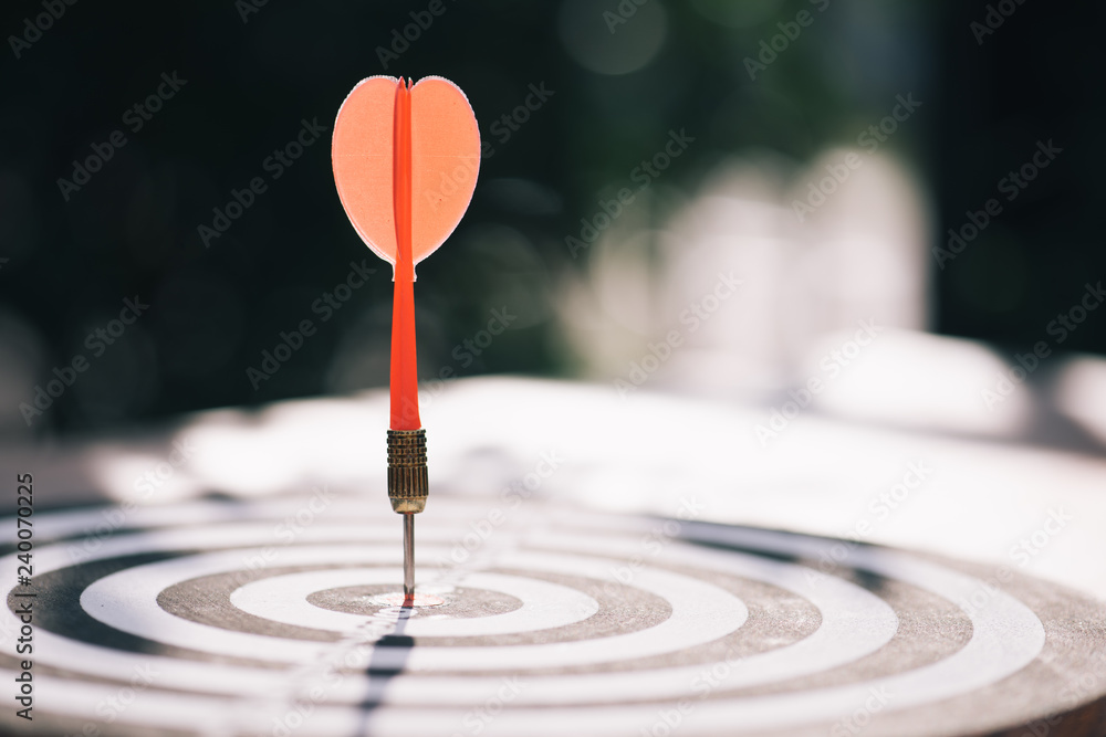 Aufkleber bullseye is a target of business. dart is an opportunity and dartboard is the target and goal. so bo