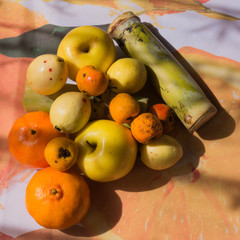 Frutas para el tradicional ponche mexicano