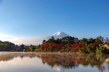 Mount Fuji,Lake Kawaguchi, Japan