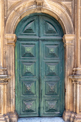 old door of church