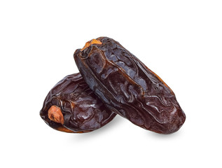 Date isolated on white with clipping path