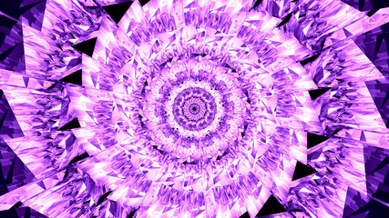 Bright energy field vortex colorful purple and white