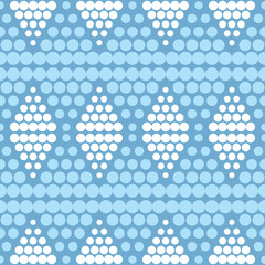 Polka dot seamless pattern. The shapes of large and small dots. Geometric background. Dots, circles and buttons. Can be used for wallpaper, textile, invitation card, web page background.