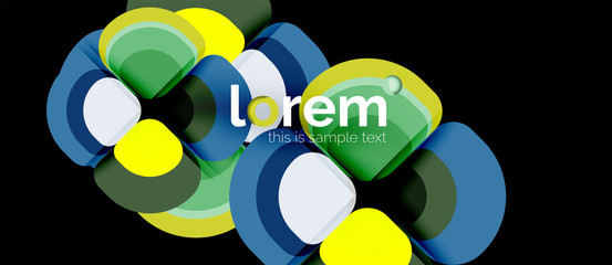 Geometric modern abstract background