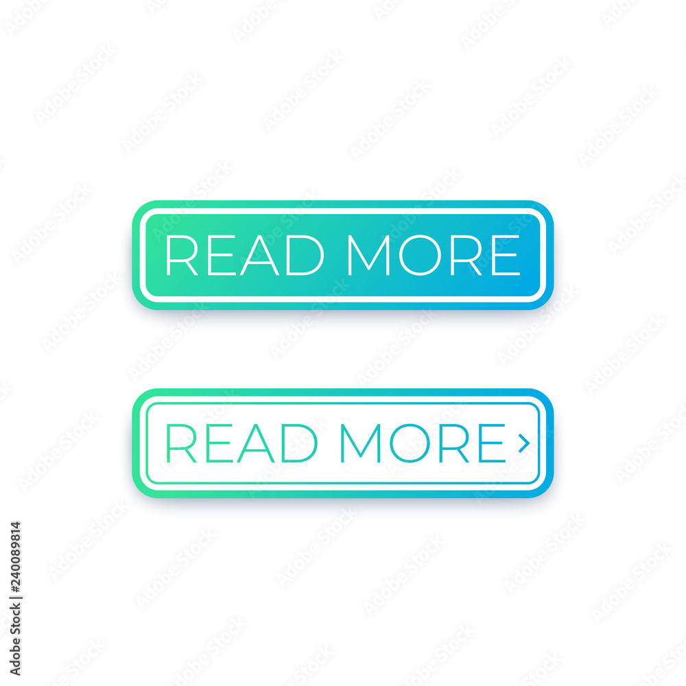 Poster buttons for website, read more