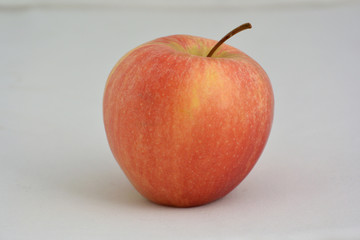 Apple on a white background