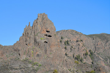 La Gomera: hinking from Alajeró to Imada, througth the Canyopn de Guarimiar and up to the Cabezo de las Vetilas