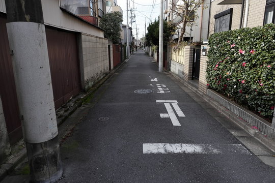 町中の風景