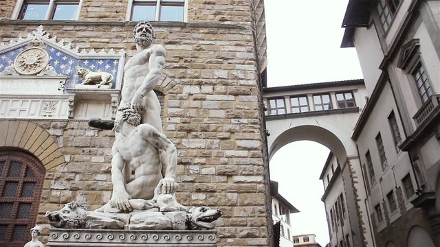 Hercules  Statue In The Palazzo Vecchio (Florence).