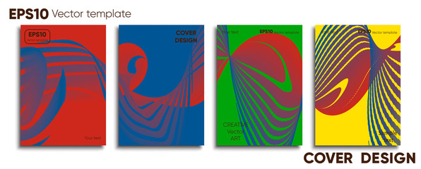 Obraz premium Creative colored cover. Cover design. Cool background.