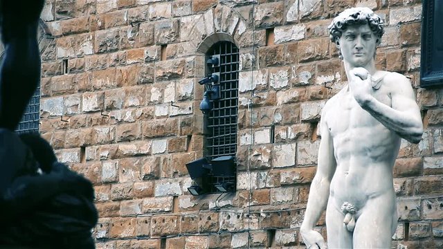 Michelangelo's David Of Florence (Italy).