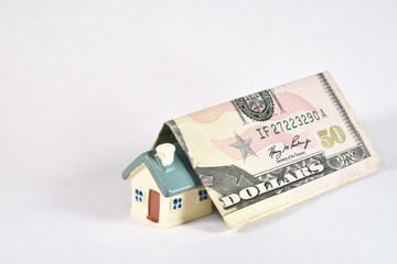argent maison logement immobilier dollars