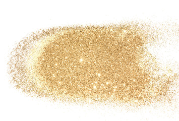 Fototapeta na wymiar Background with gold glitter for your design