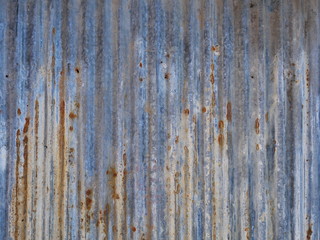 rusty old zinc wall,vintage zinc roof,abstract rusty metal wall background