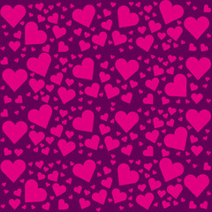 love hears background illustration 