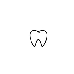 Fototapeta premium dentist simple icon