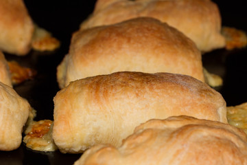 Puffs baked in the oven