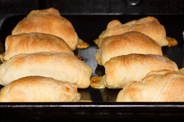Puffs baked in the oven