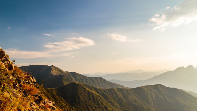 Sunset in the Carnic Alps, Friuli Venezia-Giulia, Italy