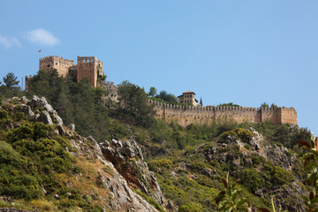 Fototapeta na wymiar Alanya Castle