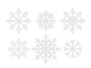 Snowflakes collection for your design