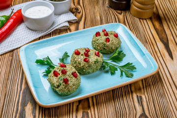 pkhali from beans Georgian cuisine