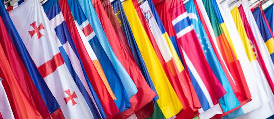 international flag background 