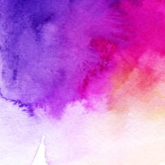 trendy watercolor background, pink and navy purple. Great design element for brochure, banner, cover, booklet, UI, UX, flyer, card, poster and others