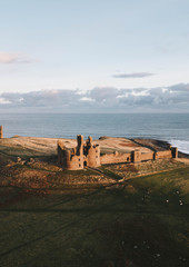 Naklejka premium view of castle