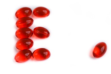 vitamin E,medicine capsule, red,pill,healthy,small,isolated,closeup,white,group,