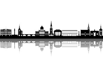 Fototapeta premium Bern Silhouette