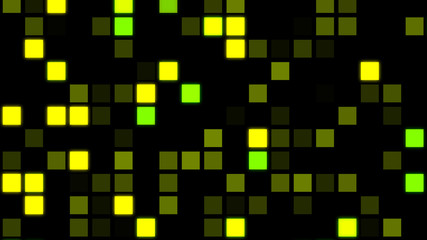 Disco glowing pattern background