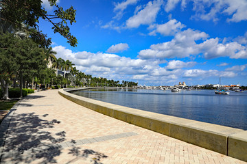 Flagler Drive Waterfront Walking Park, West Palm Beach: This sunny, 7-mile paved linear park runs...