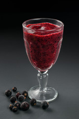 Black currant smoothie