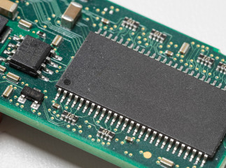 Elektronische Leiterplatten und Bauteile