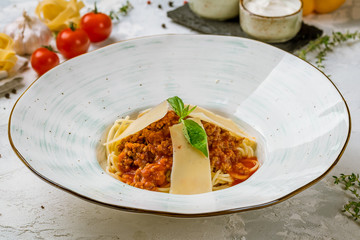 Pasta spaghetti Bolognese