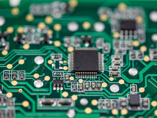 Elektronische Leiterplatten und Bauteile
