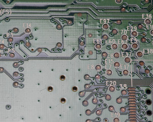 Elektronische Leiterplatten und Bauteile