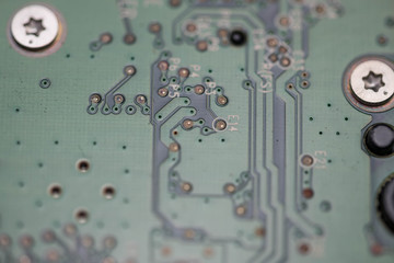 Elektronische Leiterplatten und Bauteile
