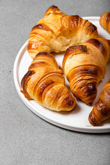 French fresh croissant