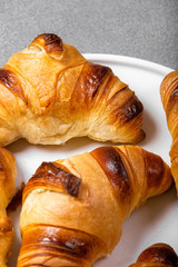 French fresh croissant