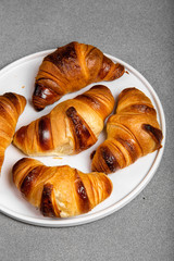 French fresh croissant